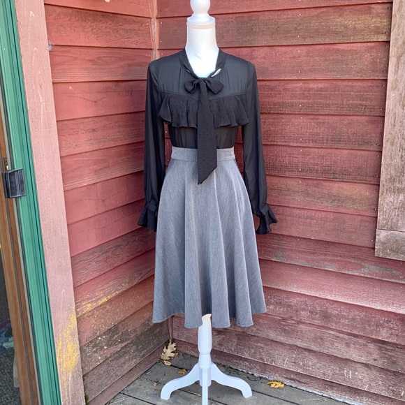 Modcloth Tops - Back to the Schoolhouse Retro Style Blouse
